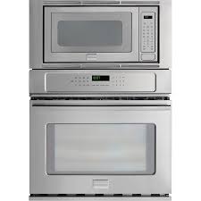 Maybe you would like to learn more about one of these? Frigidaire Gallery Self Cleaning With Steam Microwave Wall Oven Combo Stainless Steel Common 27 In Actual 27 In In The Microwave Wall Oven Combinations Department At Lowes Com
