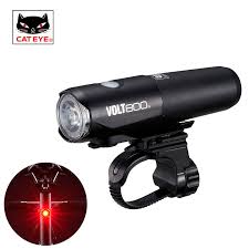 Cateye Professional Cycling Light Waterproof Bicycle Front Handlebar Light Usb Rechargeable Super Bright Light Volt400 Volt800 Bicycle Light Aliexpress