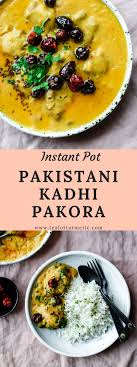 Kadhi Pakora Instant Pot And Stovetop Recipe In 2020 Chicken Crockpot Recipes Pakora Recipes Recipes