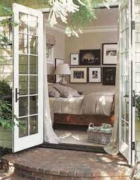 French doors hinge out or in to open, so you will need to consider the if your home's design allows, double doors can be a great choice for adding a personal touch to your master bedroom. Inspired By Exterior French Doors The Inspired Room