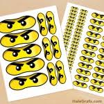 Cerca nel più grande indice di testi integrali mai esistito. Free Printable Lego Ninjago Eyes