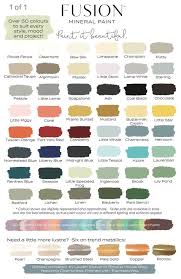 Convert ral, bs4800 bs 5252 and bs381c colours to ncs, pantone, din 6164, bs 2660. Paint Color Chart Free Pdf Paint Color Chart Fusion Mineral Paint Fusion Colors