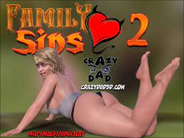 Family Sins 2- CrazyDad3D, Busty Milf Sex - Porn Cartoon Comics