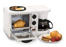 The dimensions of the product are 10 x 19.6 x 9.5 inches. This 3 In 1 Breakfast Machine Could Replace Your Kitchen Sunset Magazine