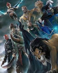 Pin By Emilio V On Disney Greatest Villains Avengers Cartoon Disney Villains