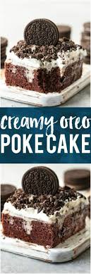 A list of easy & creative oreo halloween cake recipes that you can try this year. Oreo Cake Creamy Oreo Poke Cake Recipe Video