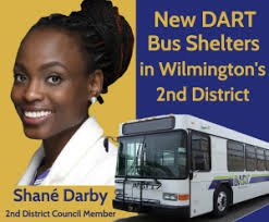 Wilmington's 2nd District receives DART Bus Stop Improvements
