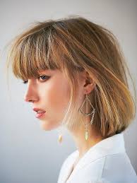 Short haircuts for women with thin grey hair. 30 Short Blonde Hairstyles With Bangs That Ll Be Ideal For You Trendy Short Hairstyles And Haircut Ideas