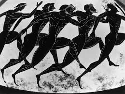 The first pentathlon was documented in ancient greece and was part of the ancient olympic games. Ancient Olympics Origins And History