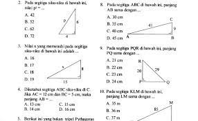 8 5 contoh soal latihan matematika teorema pythagoras kelas 8 smp pdf soal ini dapat digunakan sebagai contoh soal ulangan harian latihan soal atau mungkin menjadi soal pada ulangan tengah semester uts ulangan akhir semester uas dan persiapan ujian nasional un mata pelajaran matematika dengan kajian teorema phytagoras. Soal Soal Teorema Pythagoras Kelas 8 Literatur