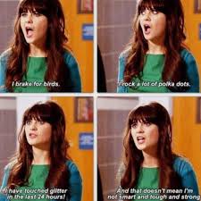 37 3k Likes 309 Comments Feminist Feminist On Instagram Just Because Someone Is Feminine Or Girly Doesn T Mean Jess New Girl New Girl Jessica Day