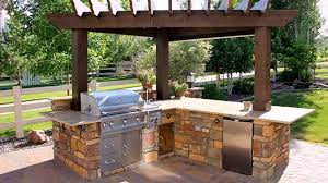 Keep it cool with a ceiling fan Outdoor Patio Ideas With Grill See Description Youtube