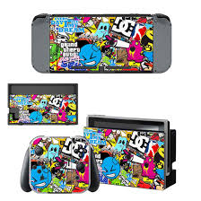 Nintendo switch consoles, games & accessories. Gta 5 Nintendoswitch Skin Vinyl Sticker Decal Cover For Nintendo Switch Full Set Faceplate Stickers Console Joy Con Dock Stickers Aliexpress