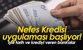 Nefes kredisi nedir, nasıl başvurulur? Rzzd01g85svf2m