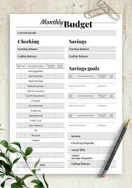 Maybe you would like to learn more about one of these? Printable Budget Templates Download Pdf A4 A5 Letter Size