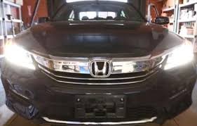 How To Replace The Headlight Bulb 2013 2017 Honda Accord Honda Accord 2017 Honda Accord Headlight Bulbs