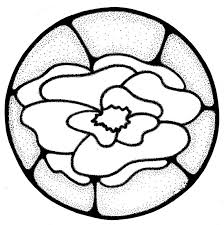 At bottom of page is link to black and white images. Stained Glass Coloring Page Coloring Home