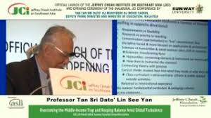 Lin see‐yan is certainly the most qualified to speak on the economy—both national and global. Jci Conference Panel 3 Professor Tan Sri Dato Dr Lin See Yan Youtube