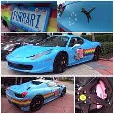 The 458 replaced the f430, and was first officially unveiled at the 2009 frankfurt motor show. Dream Car Dream Car Deadmau5 S Purrari Is One Of The Most