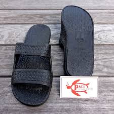 Hawaiian jesus sandals available in an array of fun styles for men, women, kids + rainbow of playful colors too! Pali Hawaii Jandals Black With Certificate Of Authenticity Overstock 16016190