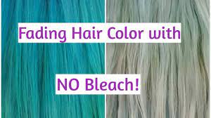 I probably have all the time i spent in pools, oceans, and jacuzzis to thank for that. Fading Hair Color Without Bleach How To Fade Blue Hair Youtube