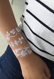 There is something about lace that not only looks beautiful, but totally elegant too. White Lace Tattoos Temporary Tattoo Blog