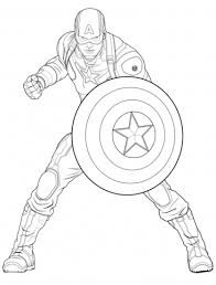 Captain America Coloring Pages Pdf Coloring And Drawing