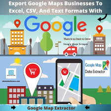 Export Google Maps Businesses To Excel Or Csv Google Maps Business Google Maps Map
