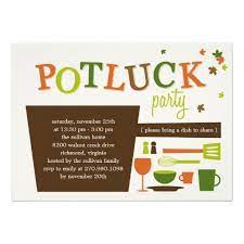 Thanksgiving day potluck dinner invitation. Thanksgiving Potluck Party Invitation Zazzle Com Potluck Invitation Potluck Party Invitations Thanksgiving Potluck