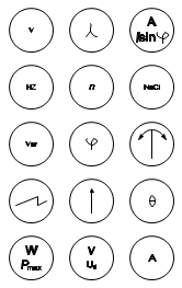 standard electrical symbols for electrical schematic diagrams