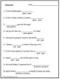 200 Homonyms Homophones And Homographs With Exercises Homophones Worksheets Homographs Homophones