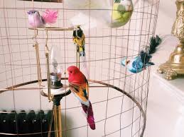 It has a rounded cylinder, caged lamp shade. Diy Bird Cage Lamp Shade Melanie Lissack Interiors
