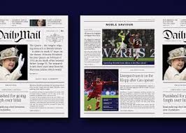 Html code allows to embed daily mail logo in your website. Daily Mail Rebranding Concept 2019 On Behance