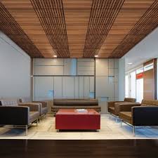 Here's a natural wood ceiling in a contemporary. Wooden Ceiling Woodworks Grille Wholesale Trader From Nagpur