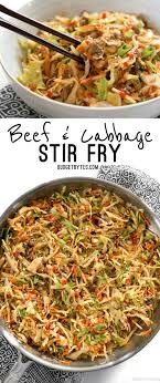 Beef And Cabbage Stir Fry With Video Budget Bytes Recipe Recipes Cooking Recipes Healthy Recipes