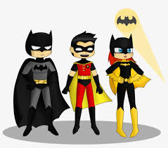 Batgirl By Benjahwizard On - Batman Robin Batgirl Cartoon Transparent PNG -  965x827 - Free Download on NicePNG