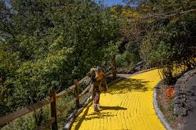 abandoned yellow brick road North Carolina