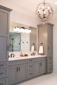 A double vanity provides ample space for partners to prep for a night out or for visitors to settle in. Bathroom Lighting Ideas For Double Sinks Trendecors