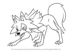 Learn How To Draw Lycanroc Midday Form From Pokemon Sun And Moon Pokemon Sun And Moon St In 2020 Pokemon Coloring Sheets Moon Coloring Pages Pokemon Coloring Pages