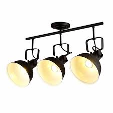 Industrial Retro Spotlight Vintage Black Rusty Ceiling Light Ceiling Lights Metal Pendant Light Light