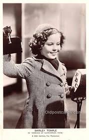 When shirley was in the movies it opened the door for so much merchandise to be created based on her characters. Actress Shirley Temple Rebecca Of Sunnybrook Farm Unused Hippostcard