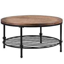 Includes 2 chairs, loveseat and coffee table; Rustic Natural Round Coffee Table With Storage Shelf For Living Room On Sale Overstock 30954942