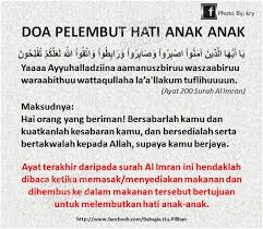 Bacalah doa melembutkan hati yang keras. Doa Pelembut Hati Anak2 Shanaz2u