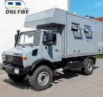 Onlywe 4X4 Camper Truck Expedition Fiberglass Truck Camper Shell Slide in  Truck Bed Camper