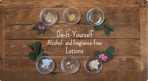 Creativity seems to be high today and i cant keep up with all the ideas. How To Make Your Own Alcohol And Fragrance Free Lotions