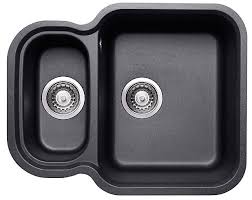 blanco nova 1.5 bowl black & silver