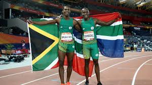That's a new sa and africa record. Commonwealth Games 2018 Yohan Blake Suffers Shock Defeat As Akani Simbine Takes Gold In 100m Eurosport