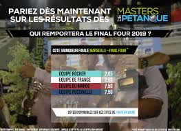 Masters de pétanque 2019 : Pariez Sur Le Final Four 2019 Masters De Petanque Facebook