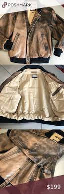 Banana Republic Leather Jacket Men S 44 Vintage Beautiful Jacket Fashion Clothes Design