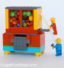 Incredible ideas to make at home. Lego Candy Dispenser Fun Family Crafts